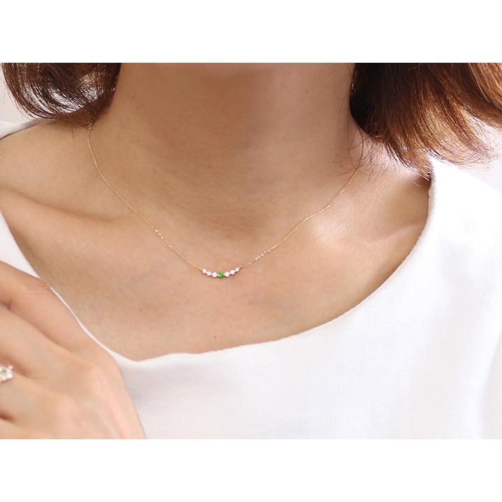 デマントイドガーネット0.06ct ロシア ウラル産 ホーステールが確認 