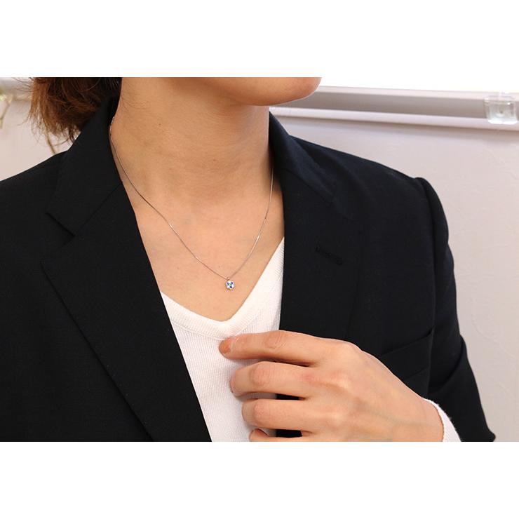 デマントイドガーネット・アウイナイト フラワープチ PT900/PT850