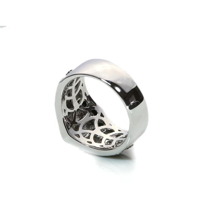 pt900 ブラックダイヤモンド　リング 楽天市場】Pt900 ブラックダイヤモンド & ダイヤモンドリング