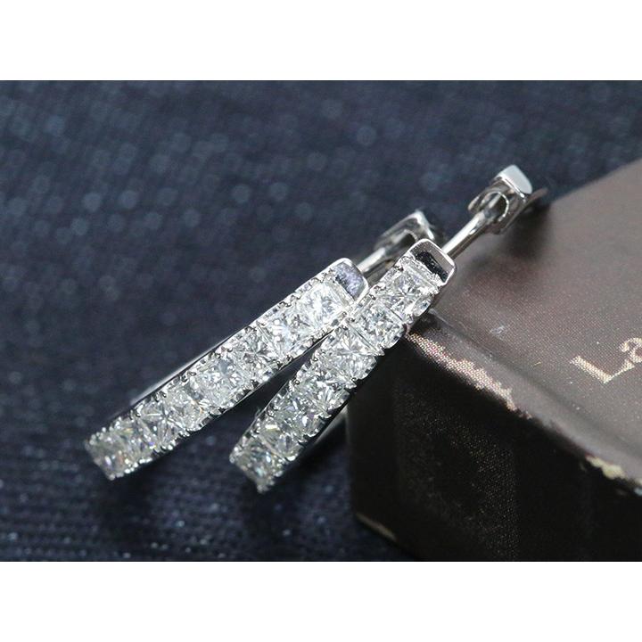 ダイヤモンドがずらり 角ダイヤ 合計1.00ct 1カラット しっかりとした