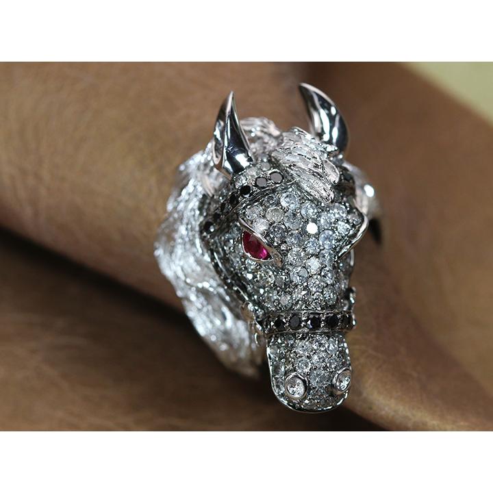 k18WG ダイヤ ルビー ヘッド k18WG ダイヤ ルビー ヘッド 【公式通販】