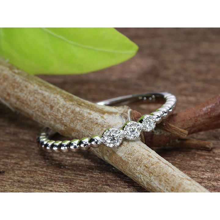 ダイヤモンド 0.05ct 1連・レイヤードラインシリーズ 引っ掛かり