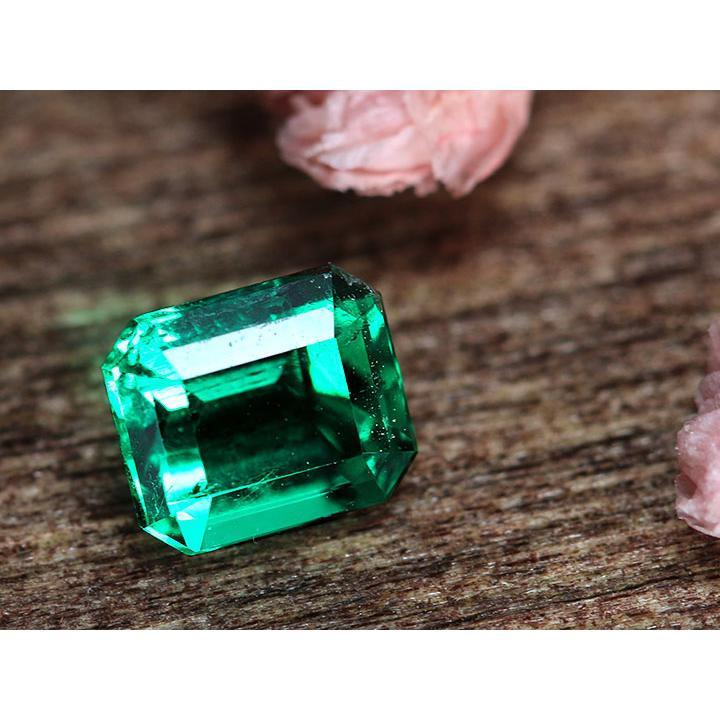 ノンオイル無処理 コロンビア産 NonOil エメラルド 0.53ct