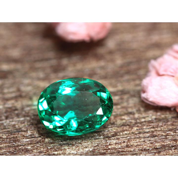 なお★コロンビア産エメラルド★オーダー LIMITED出品】ラグーンエメラルド・コロンビアセレクション002｜MASHIRO