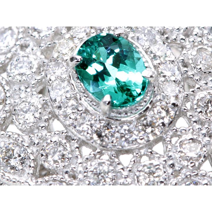 パライバトルマリン0.237ct 濃厚なネオン光彩と高い透明度 繊細 