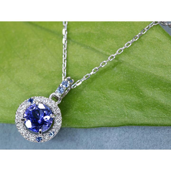 タンザナイト 0.50カラット前後 ダイヤモンド 0.07カラット PT900