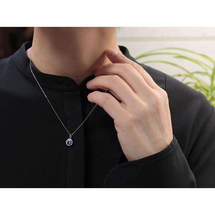 タンザナイト 0.50カラット前後 ダイヤモンド 0.07カラット PT900