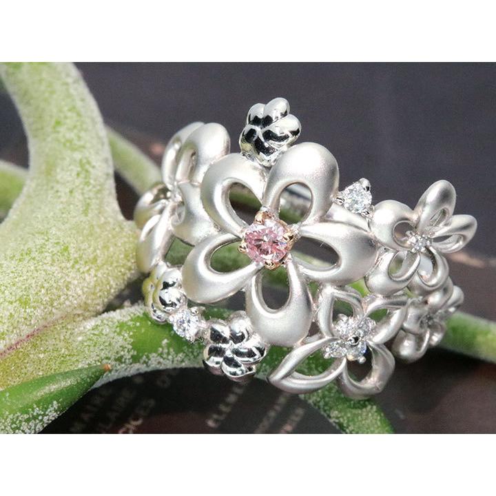 ピンクダイヤモンド 0.080カラット FANCY PINK I2クラリティ  