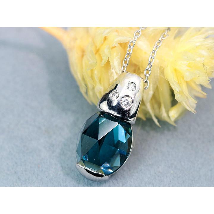 ブルーダイヤモンドネックレス(トリートメント) 【公式通販】