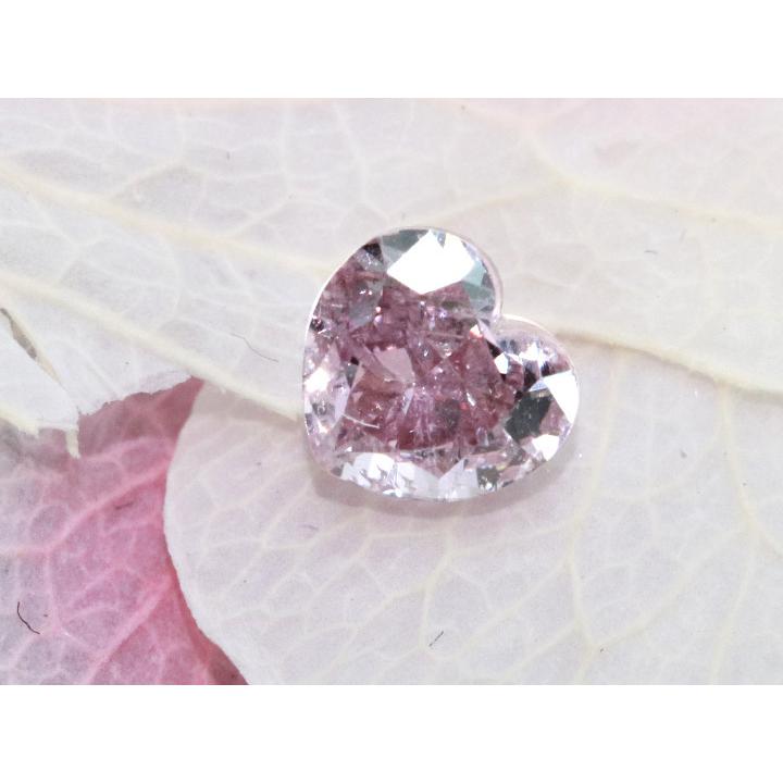 ピンクダイヤモンド 0.252カラット FANCY INTENSE PURPLISH PINK I1 