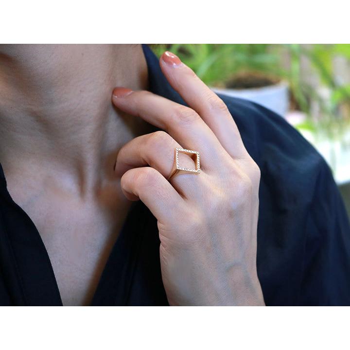 ダイヤモンド 0.40カラット K18YG イエローゴールド リング・指輪