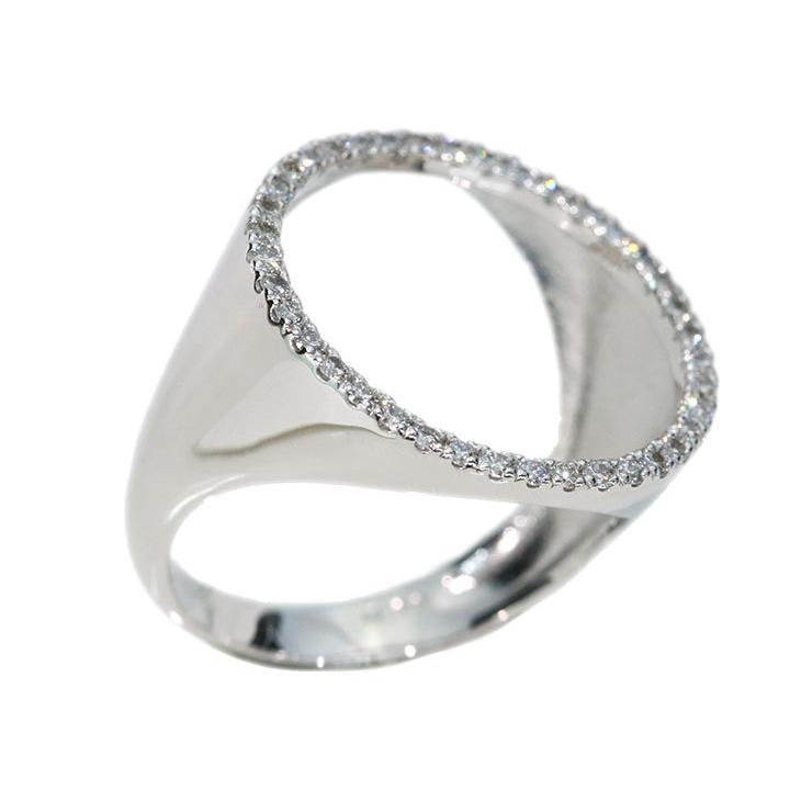 ダイヤモンド 0.39カラット PT900 プラチナ900 リング・指輪 サークル