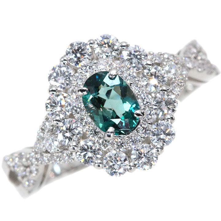 希少プレミアムプラチナPt900グランディディエライト 天然ダイヤモンド