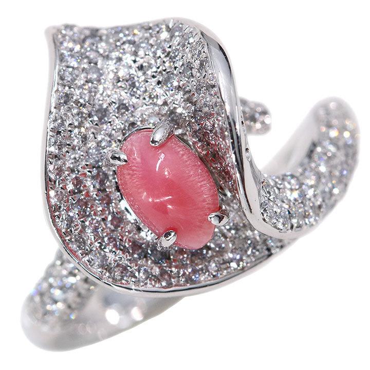 ptコンクパールリング0.88ct