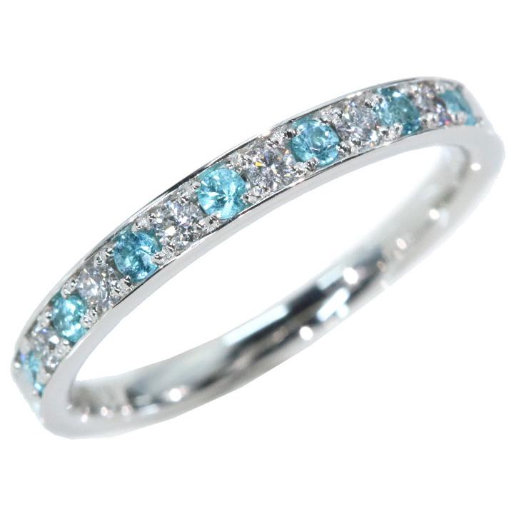 パライバトルマリン 0.15カラット ダイヤモンド PT900 プラチナ900