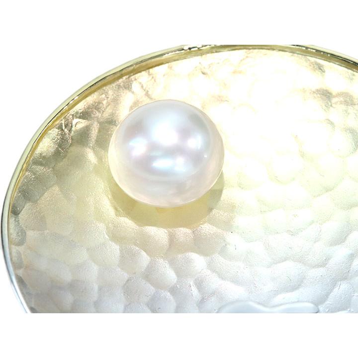 南洋真珠パール 11ミリ位 SV950（SILVERシルバー950） ペントップ兼