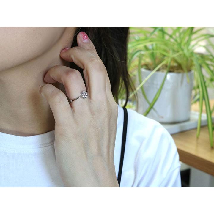 ピンクダイヤモンド 0.033カラット FANCY INTENSE PURPLE PINK I1