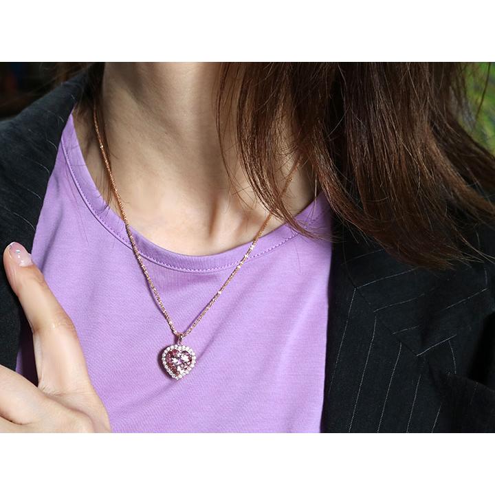 モルガナイト 5.07カラット ダイヤモンド 0.43カラット K18PGピンク