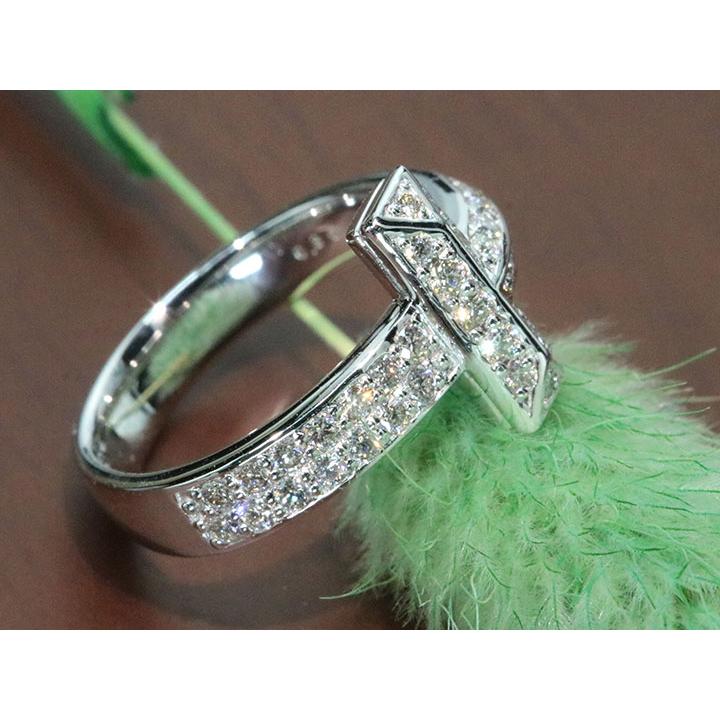 ダイヤモンド 0.36カラット PT950 プラチナ950 リング・指輪 小指用  