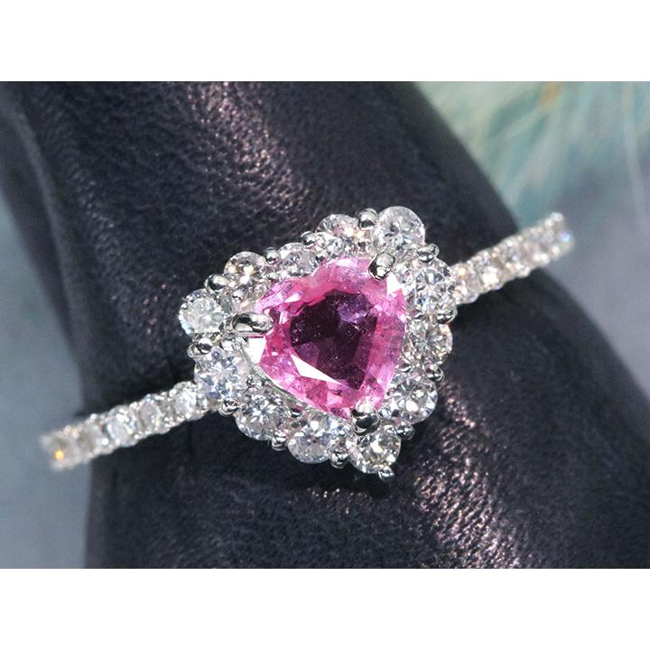 稀少 ブルートパーズ ダイヤ0.10ct プラチナ 4.8g 十字架ハートネック