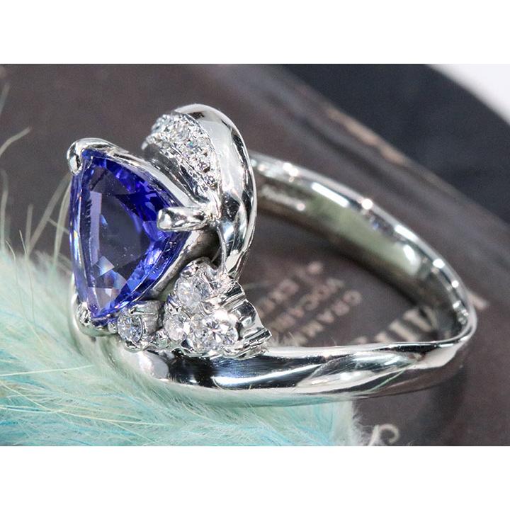 タンザナイト プラチナ900リング pt900ISSEY MIYAKE TOシリーズウォッチ