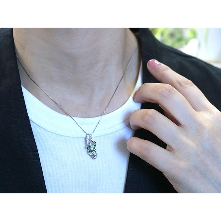 アレキサンドライト 0.59ct ダイヤモンド 0.22ct PT900/PT850 プラチナ  