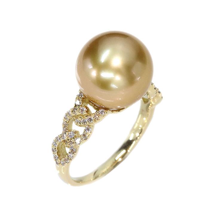 白蝶ゴールデンパール（真珠）11.8ミリ位 オーロラムーンレインボー  