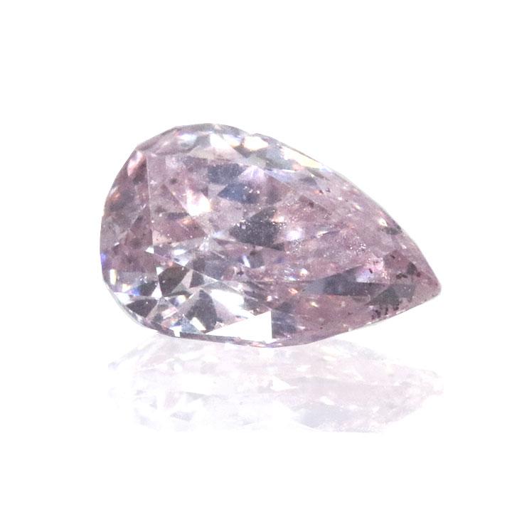ピンクダイヤモンド 0.155カラット FANCY PURPLISH PINK SI2 ルース 