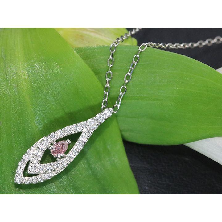ピンクダイヤモンド 0.065ct FANCY INTENSE PINK SI2 ダイヤモンド 