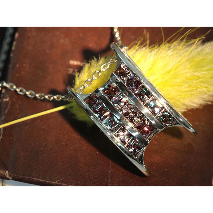 アレキサンドライト 1.74カラット ダイヤモンド 0.29カラット PT900