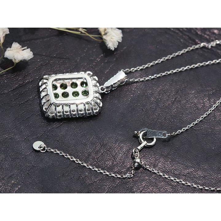 デマントイドガーネット 1.05カラット ダイヤモンド 1.01カラット