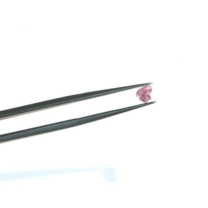 ピンクダイヤモンド 0.245カラット FANCY VIVID PURPLISH PINK
