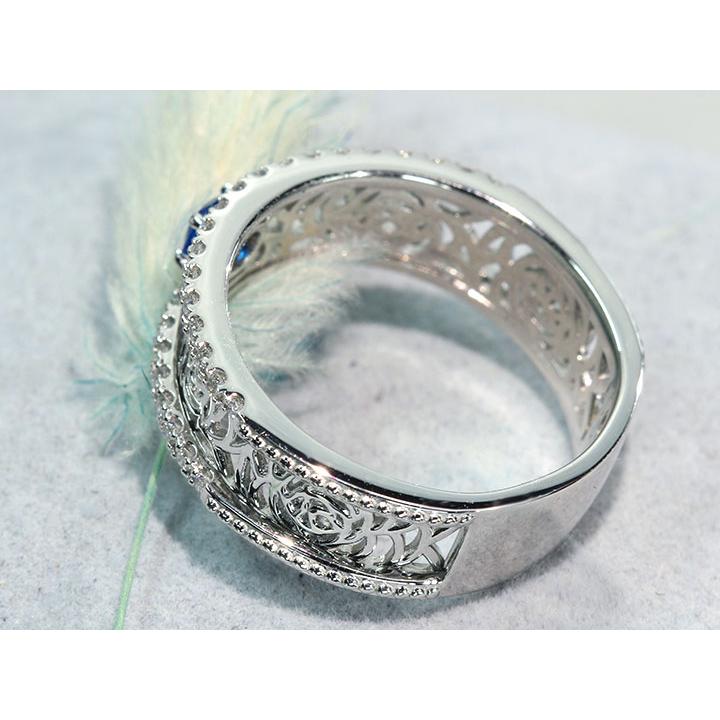 アウイナイト 0.114ct ダイヤモンド 0.17ct PT950 プラチナ950 リング