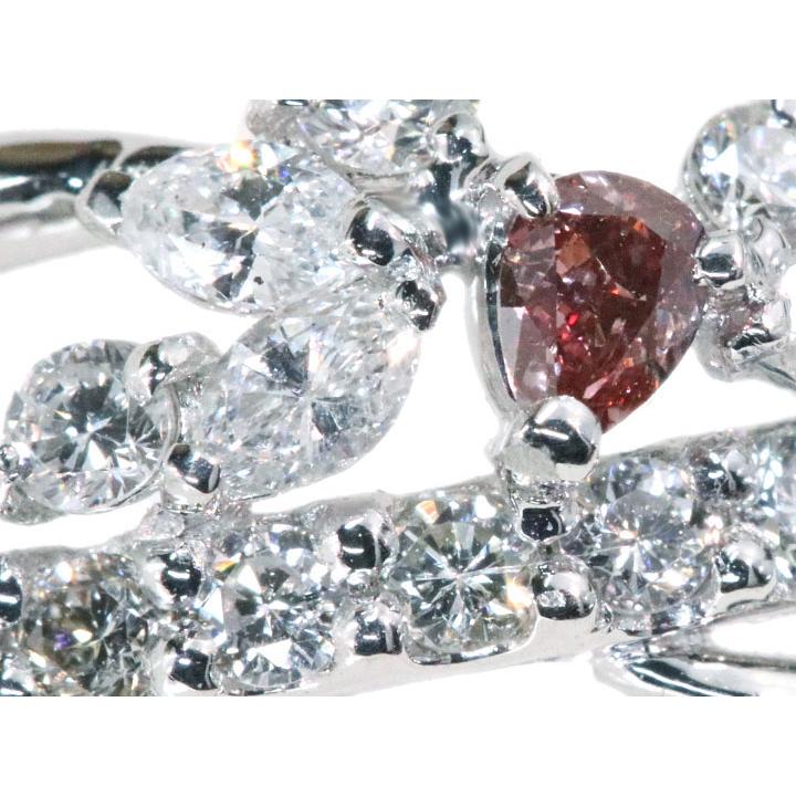 ピンクダイヤモンド 0.071カラット FANCY VIVID PINK I1 ダイヤモンド