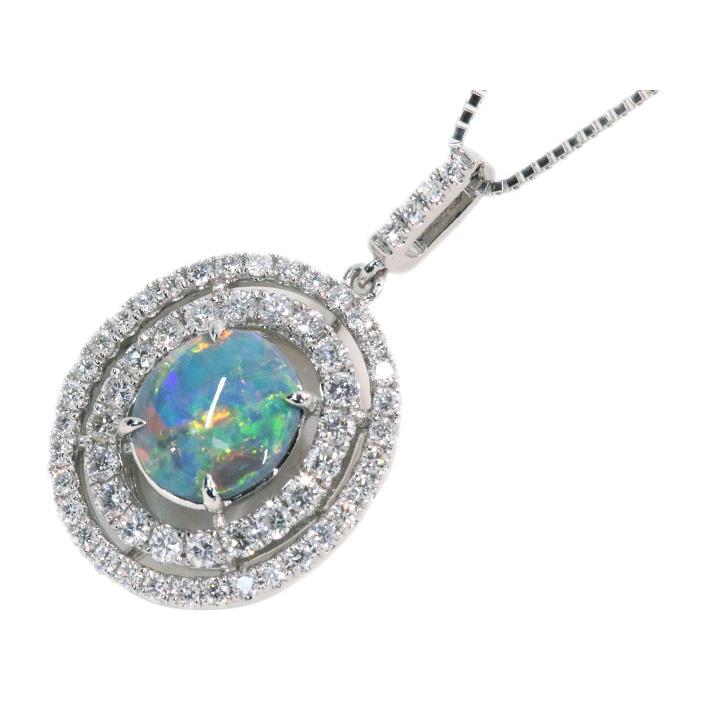 プラチナpt900ペンダント　トップ　ブラックオパール　ダイヤ　5.08 g プラチナpt900ペンダント トップ ブラックオパール ダイヤ 5.08 g