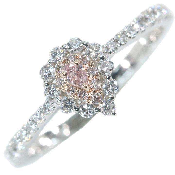 ピンクダイヤモンド 0.046ct FANCY LIGHT PINK SI2 ダイヤモンド 0.31 