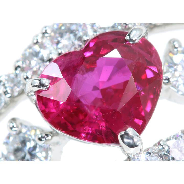 のき ルビー 1.13カラット ピジョンブラッド ビルマ産 ダイヤモンド 0.72ct