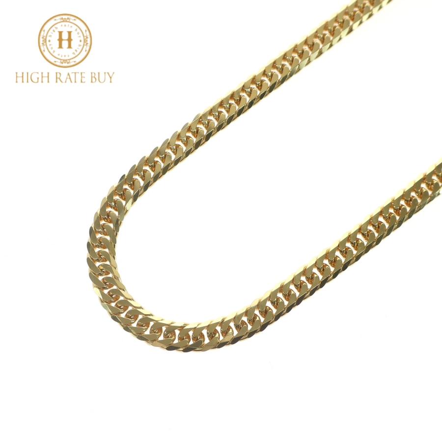 新品】喜平ネックレス K18 18金 750 6面ダブル 44.2g 44cm 5.6mm