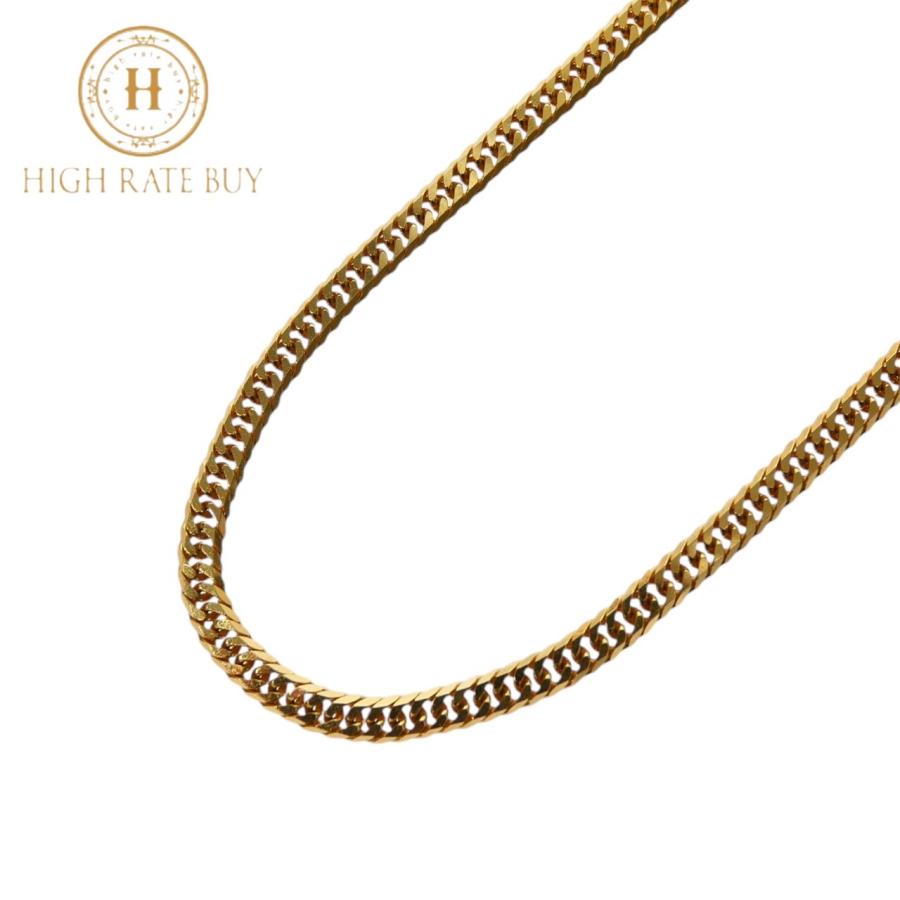 K18 6面　ダブル　ネックレス　750 喜平 新品】喜平ネックレス K18 18金 750 6面ダブル 21.2g 50cm 3.7mm