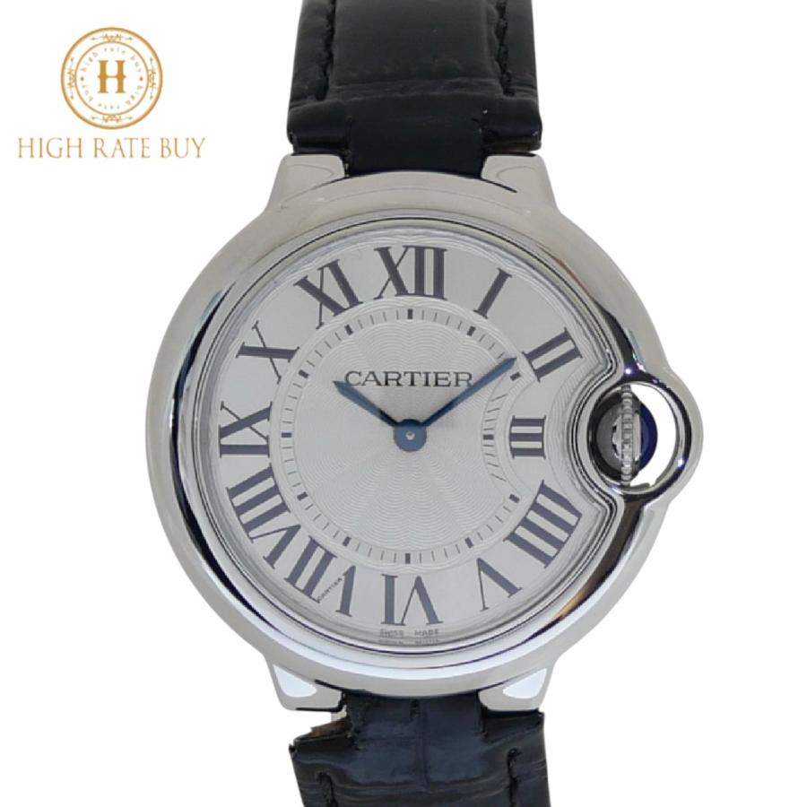 Cartier 【極美品】Cartier カルティエ バロンブルーMM W6920086 3653  