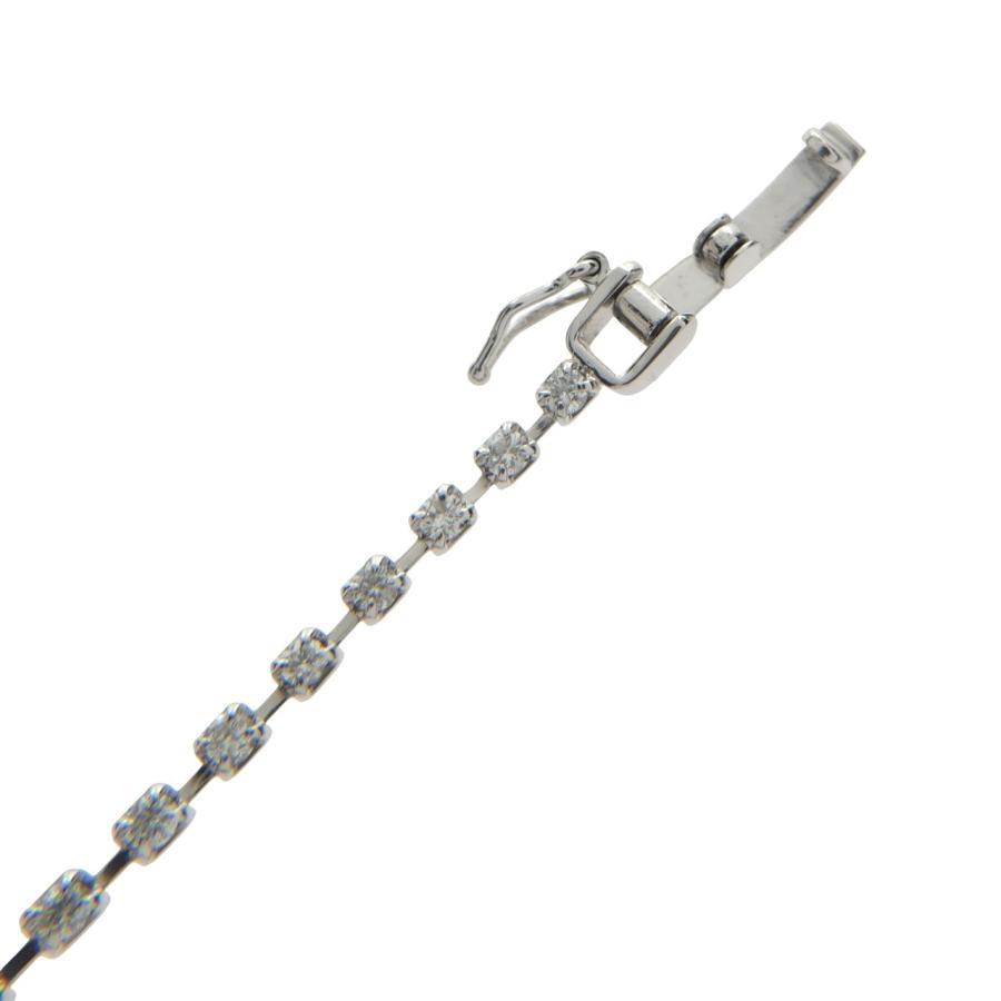 未使用品】ダイヤモンド ブレスレット Pt850 プラチナ ダイヤ 1.00ct