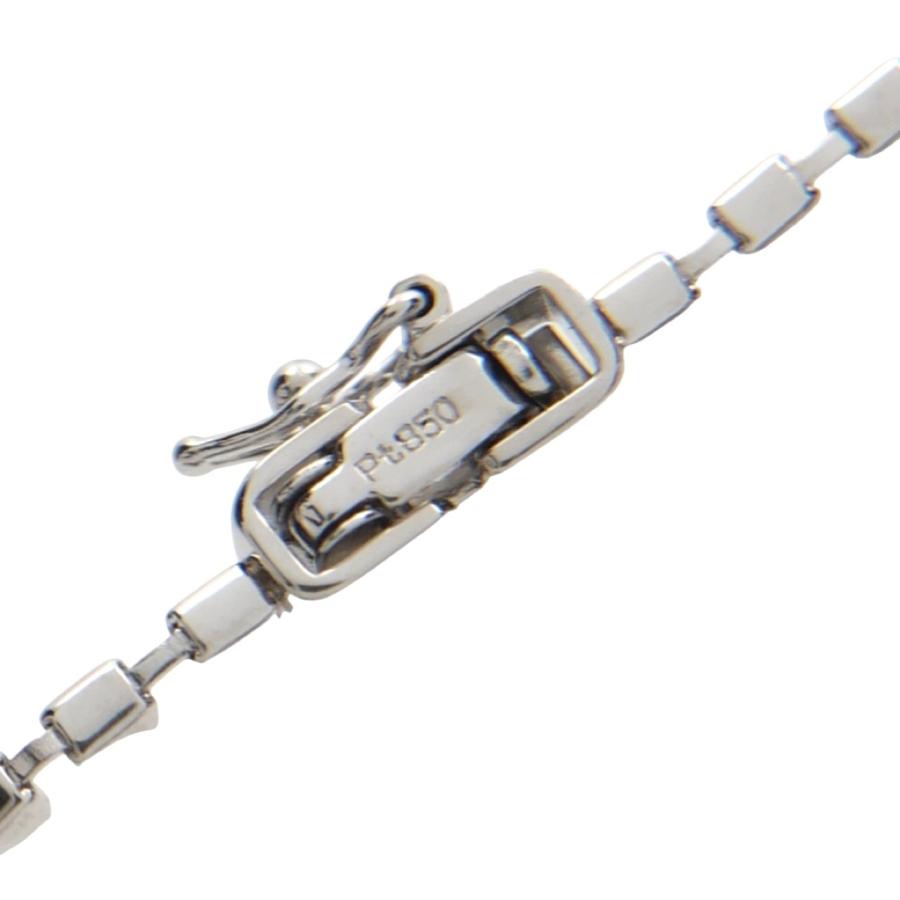 未使用品】ダイヤモンド ブレスレット Pt850 プラチナ ダイヤ 1.00ct