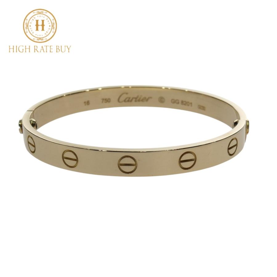 Cartier（カルティエ） 【新品同様】Cartier ラブブレス K18YG 750