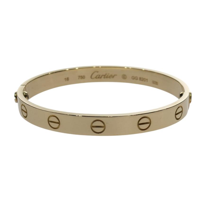 Cartier（カルティエ） 【新品同様】Cartier ラブブレス K18YG 750