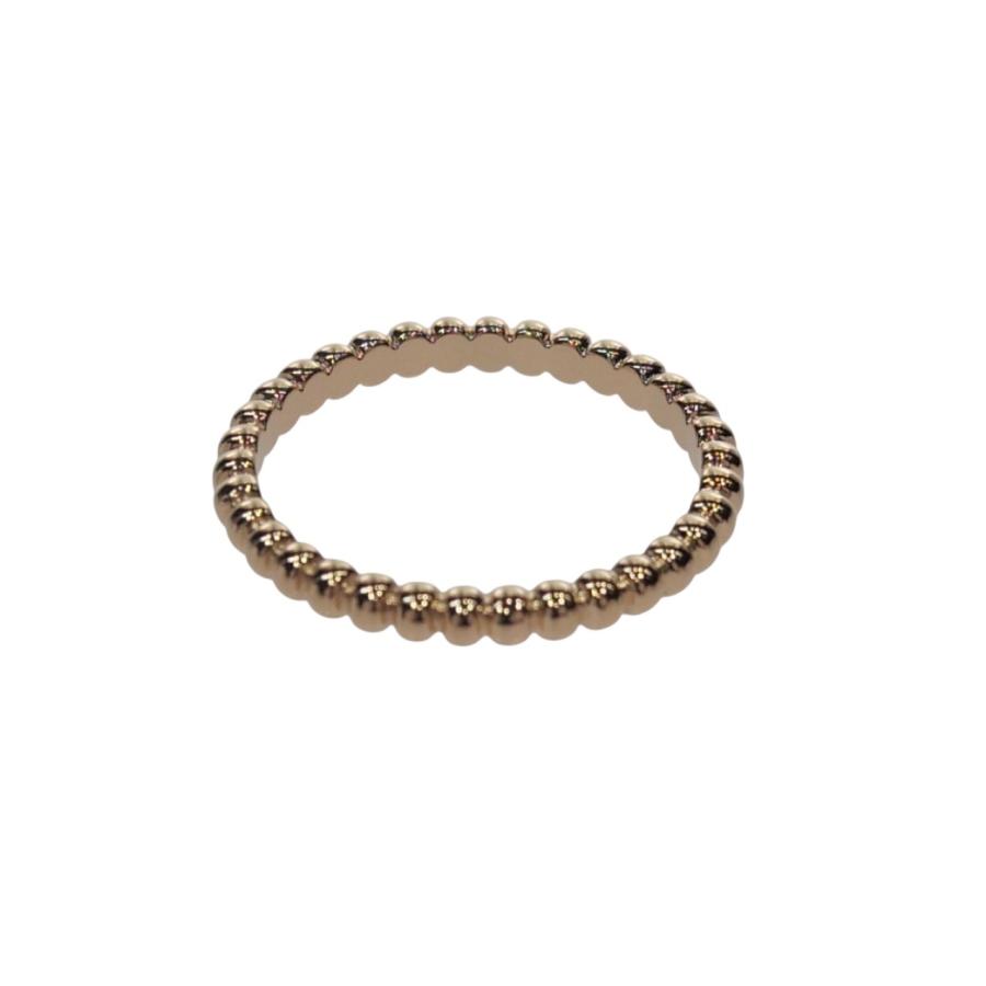 【未使用品】Van Cleef & Arpels ヴァンクリーフ＆アーペル ペルレリング スモールサイズ VCARPJMF49 K18PG 750 ピンクゴールド 9号 指輪の画像