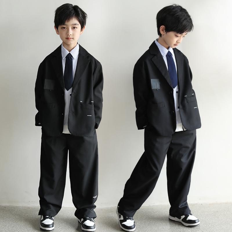 男の子　フォーマル　スーツ　170E ゆったりサイズ 大きいサイズ 男子スーツ 子供 スーツ セット ゆったり 170 フォーマルスーツ 小学生