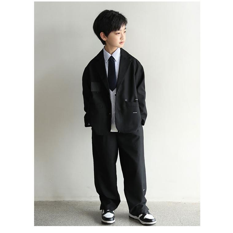 男子スーツ 小学生 スーツ 卒業式 服装 ゆったり 170 180 子供 セット
