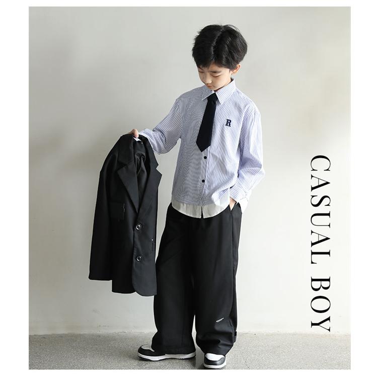 男子スーツ 小学生 スーツ 卒業式 服装 ゆったり 170 180 子供 セット