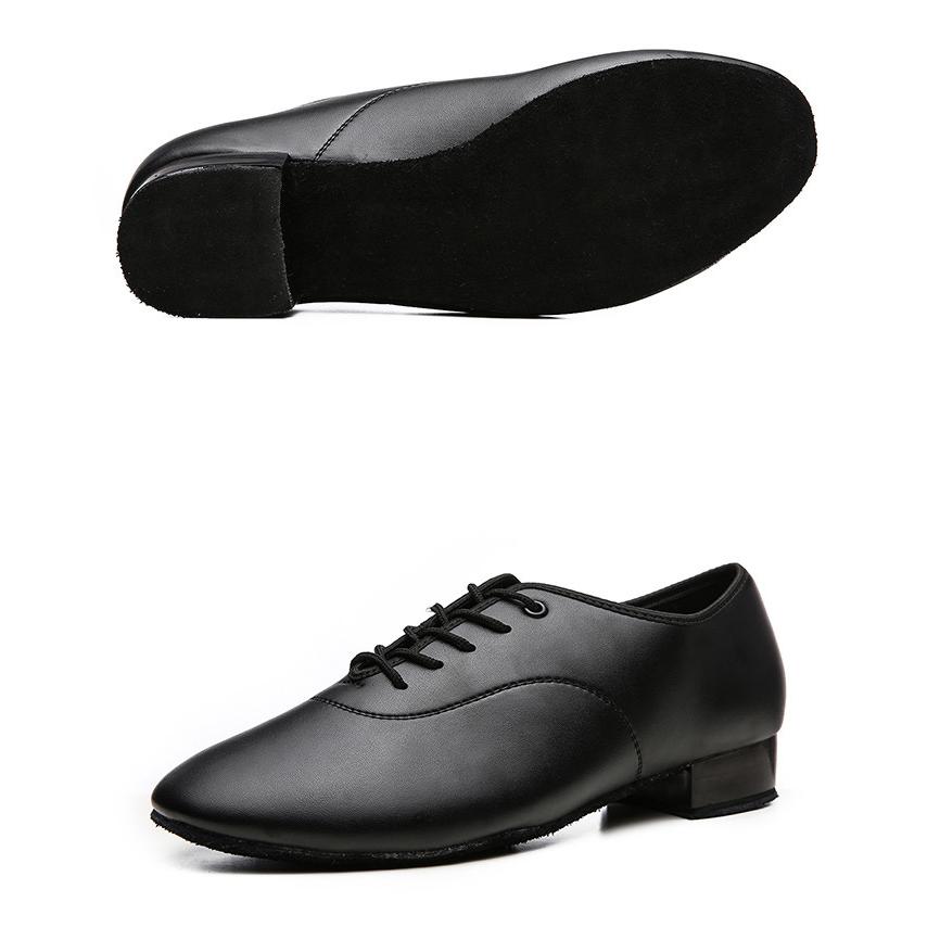 社交ダンスシューズ モダンシューズ メンズ 男性 黒 ダンスシューズ