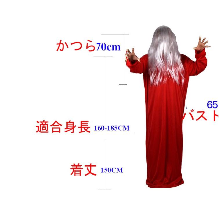 限定セール ハロウィン Halloween かつら 貞子 さだこ 鬼女 黒髪 白髪 ロングヘア コスプレ衣装 コスチューム 幽霊の女 怨霊の女 ゆうれい おばけ Hw Y Cute 通販 Yahoo ショッピング